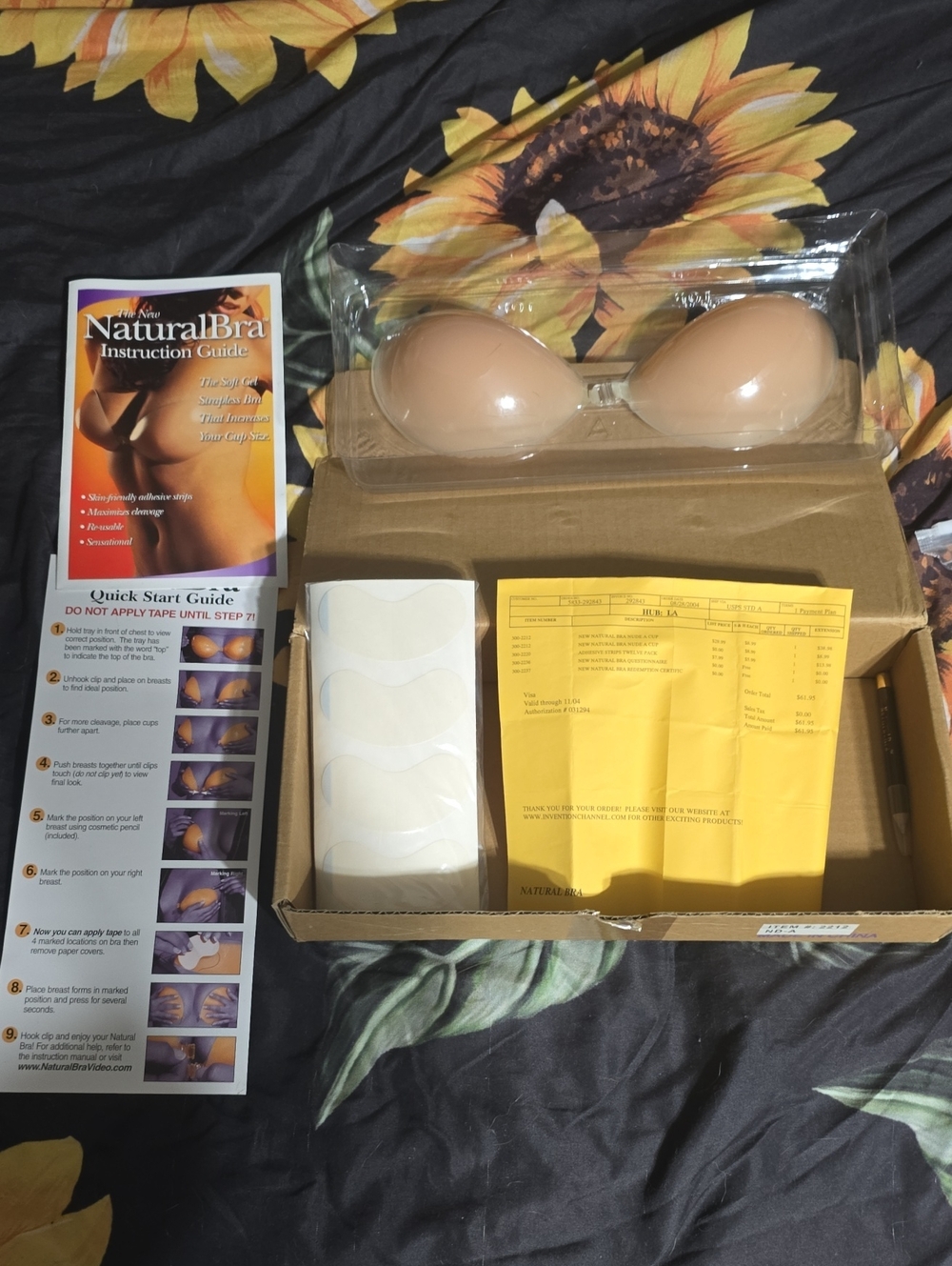 Strapless Adhesive Silicone Bra - Nude